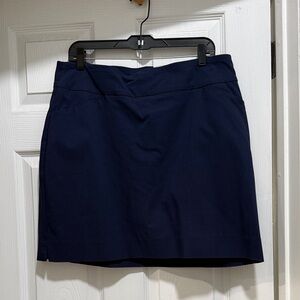 Navy Blue JM Collection lined Women's Skort NWT